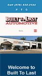 Mobile Screenshot of built2lastautomotive.com